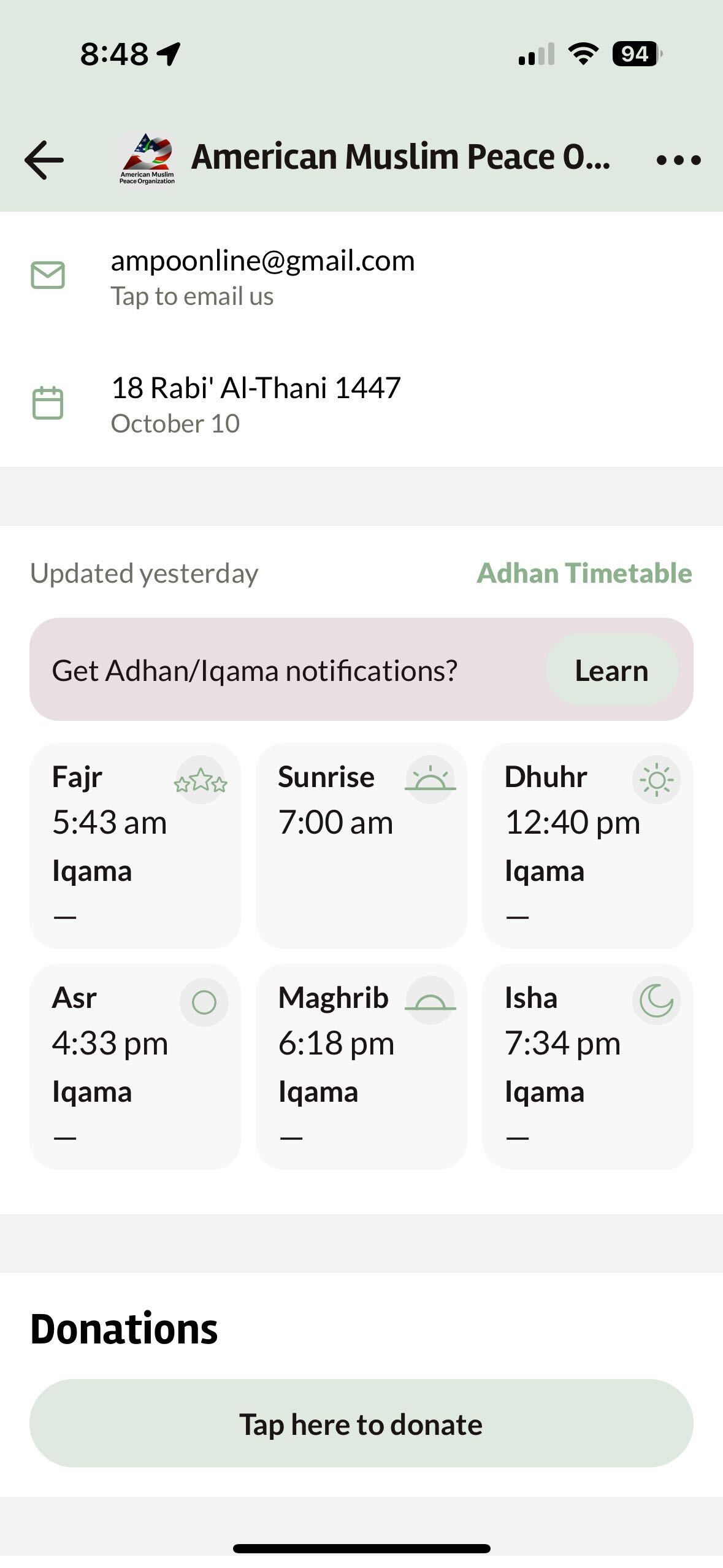 AMPO App Screenshot 3
