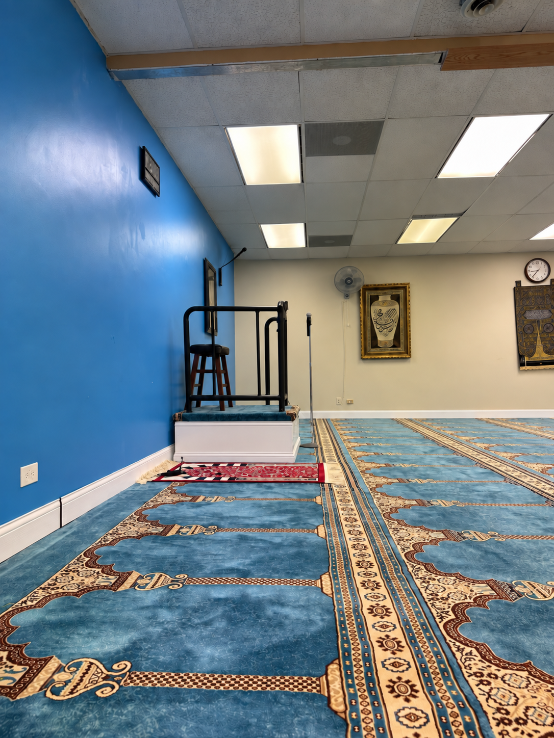 Inside AMPO Musalla